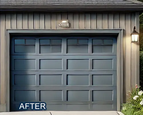 garage door after repair
